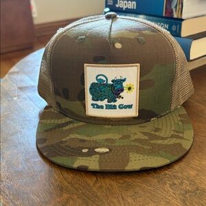 Camouflage Trucker Hat: The Blu Cow
